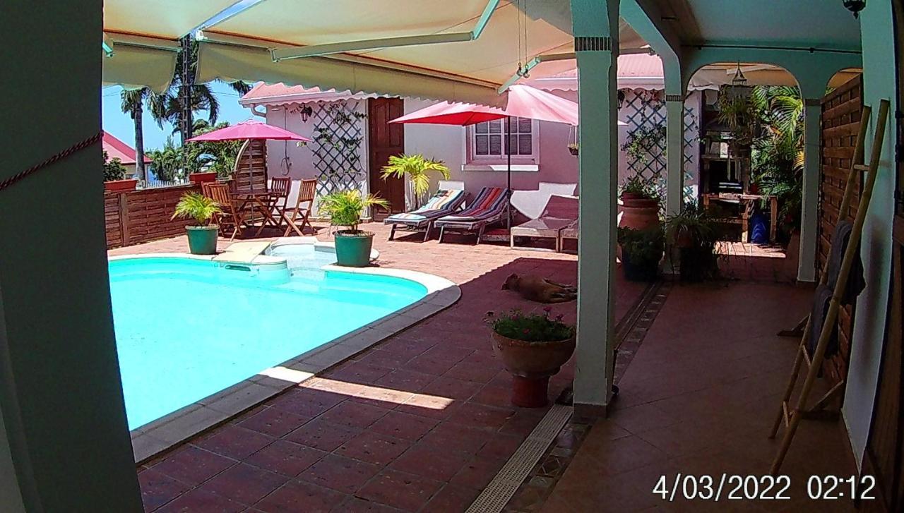 Agreable Chambre D'Hotes, Sdb, Piscine, Carbet Cuisine. Saint-Claude Eksteriør billede