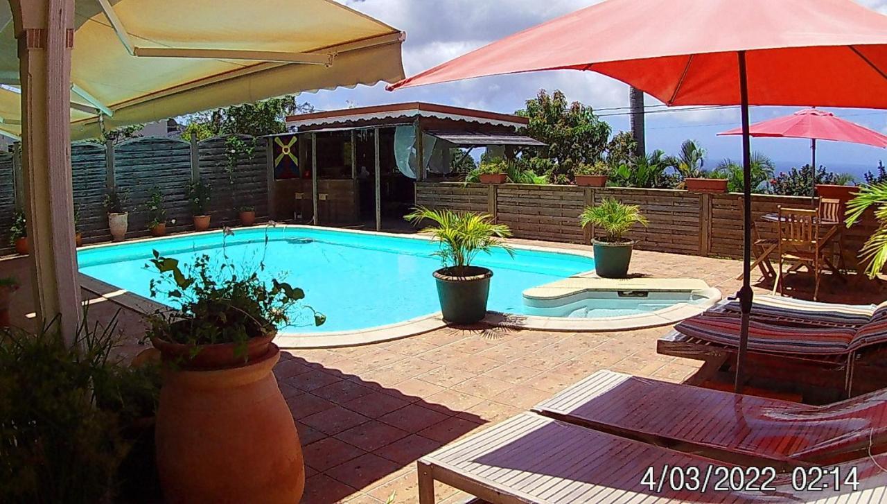 Agreable Chambre D'Hotes, Sdb, Piscine, Carbet Cuisine. Saint-Claude Eksteriør billede